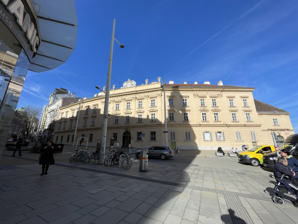 Fassade des Hauses Mariahilferstraße 2