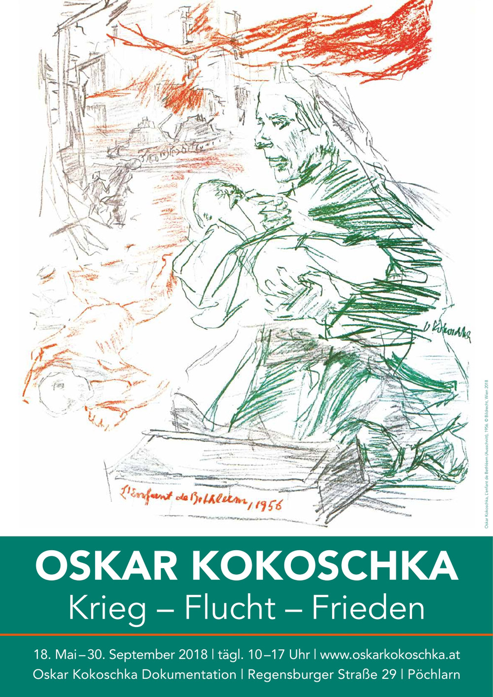 Plakat Oskar Kokoschka 2018