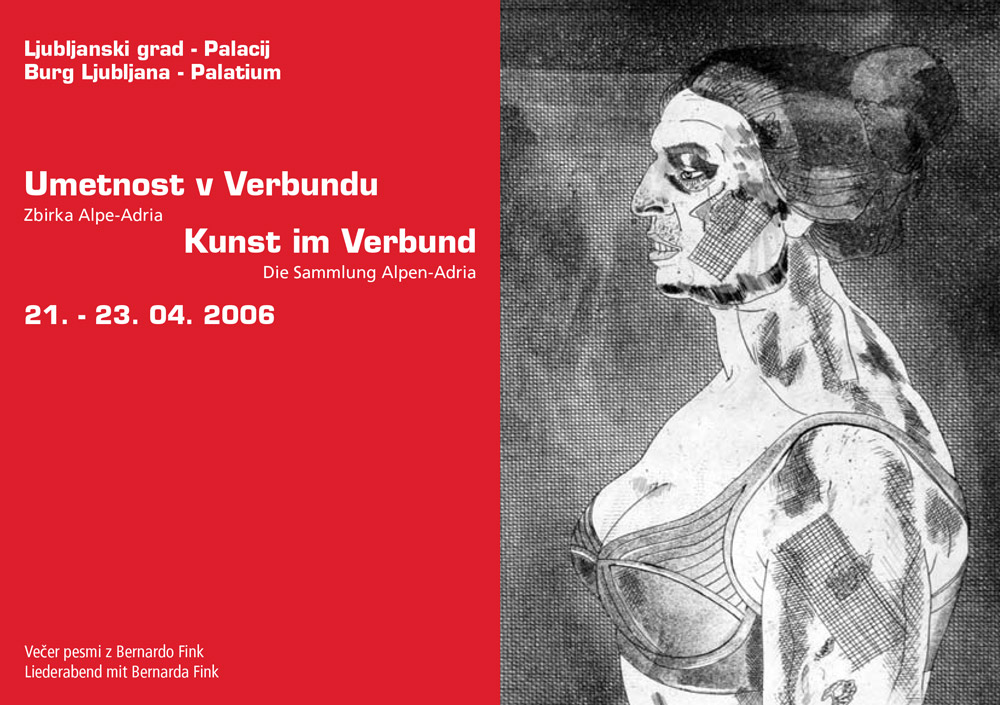 Einladung Kunst im Verbund Umetnost v Verbundu